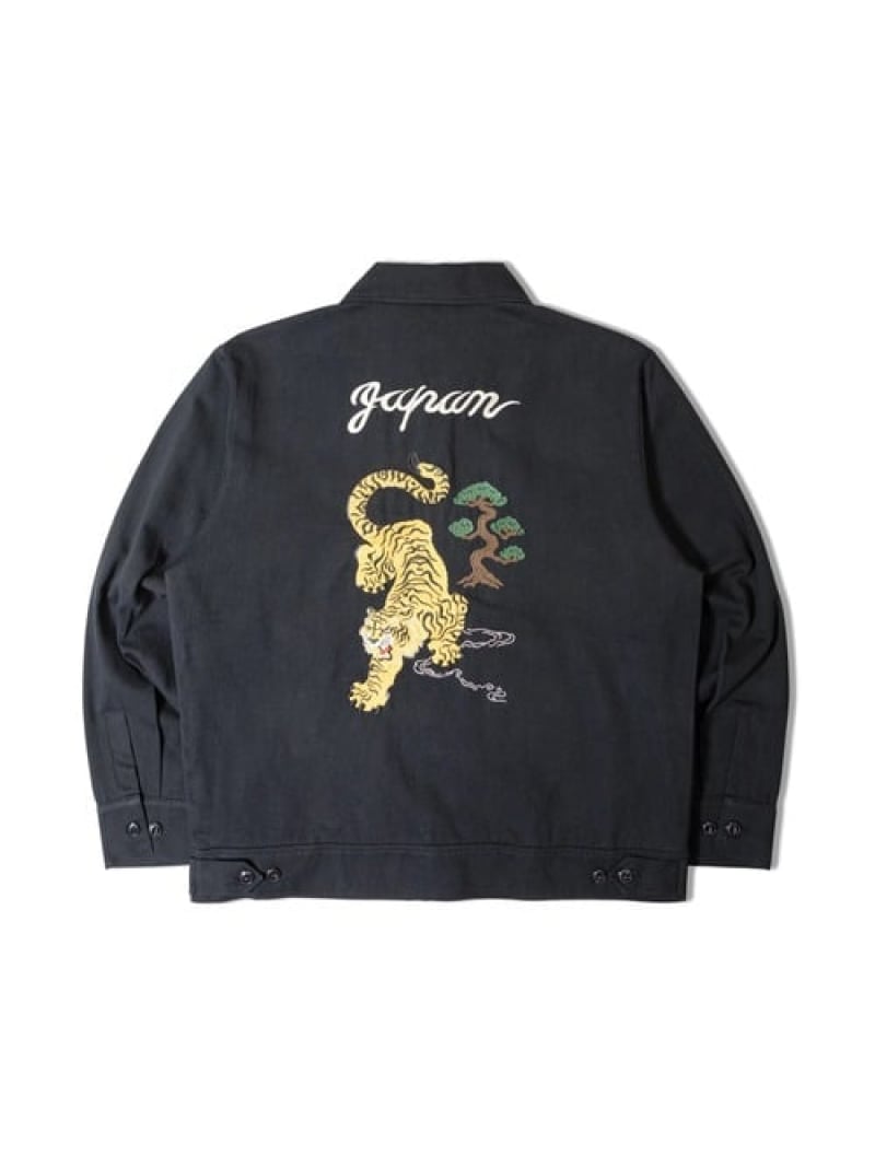 Rakuten - ALCARZA/アルカーザ ZIP JKT(MENS) JACKROSE ジャックローズ ジャケット・アウター ブルゾン・ジャンパー グリーン ブラック ブラウン【送料無料】[Rakuten Fashion]