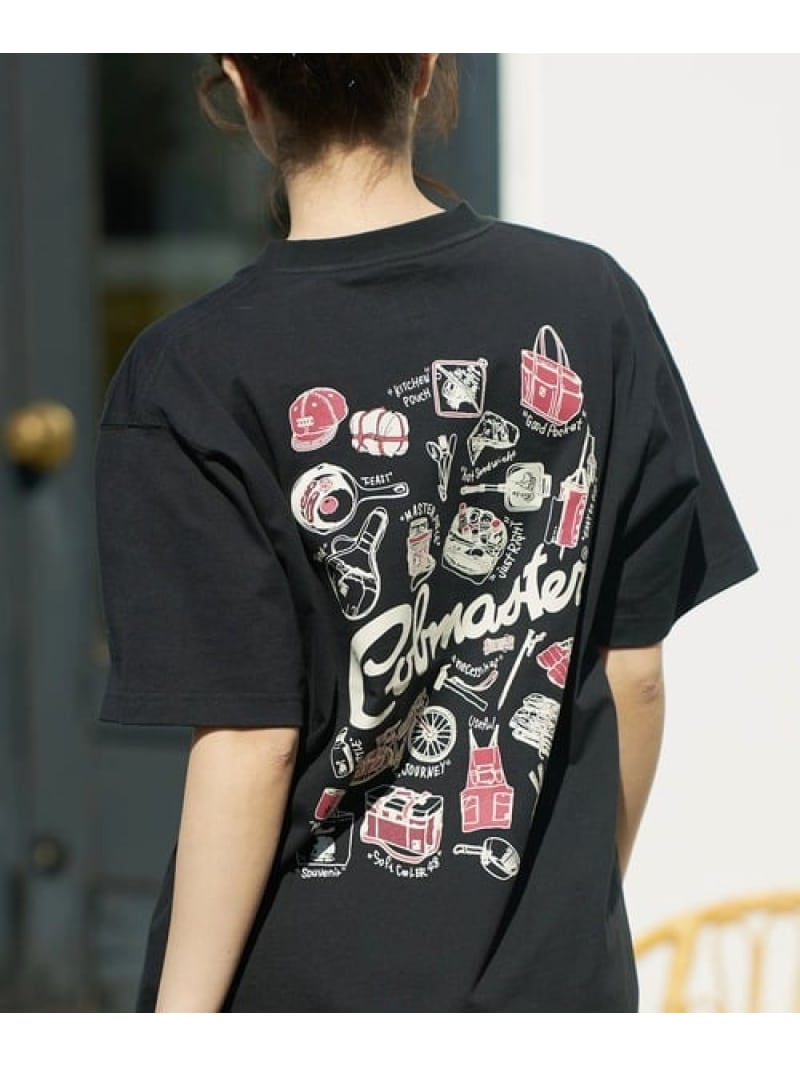 Rakuten - COBMASTER/コブマスター 吸水速乾天竺ポケット刺繍ベーシックTEE《TOOLS》 (MENS) COBMASTER ゴースローキャラバン トップス カットソー・Tシャツ ブラック ベージュ【送料無料】[Rakuten Fashion]