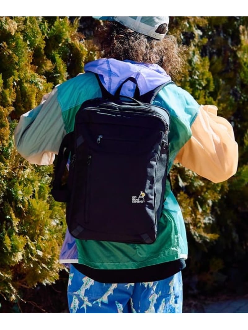 バリスティックエアー 3WAYトラベルバッグ go slow caravan ゴースローキャラバン バッグ リュック・バ..