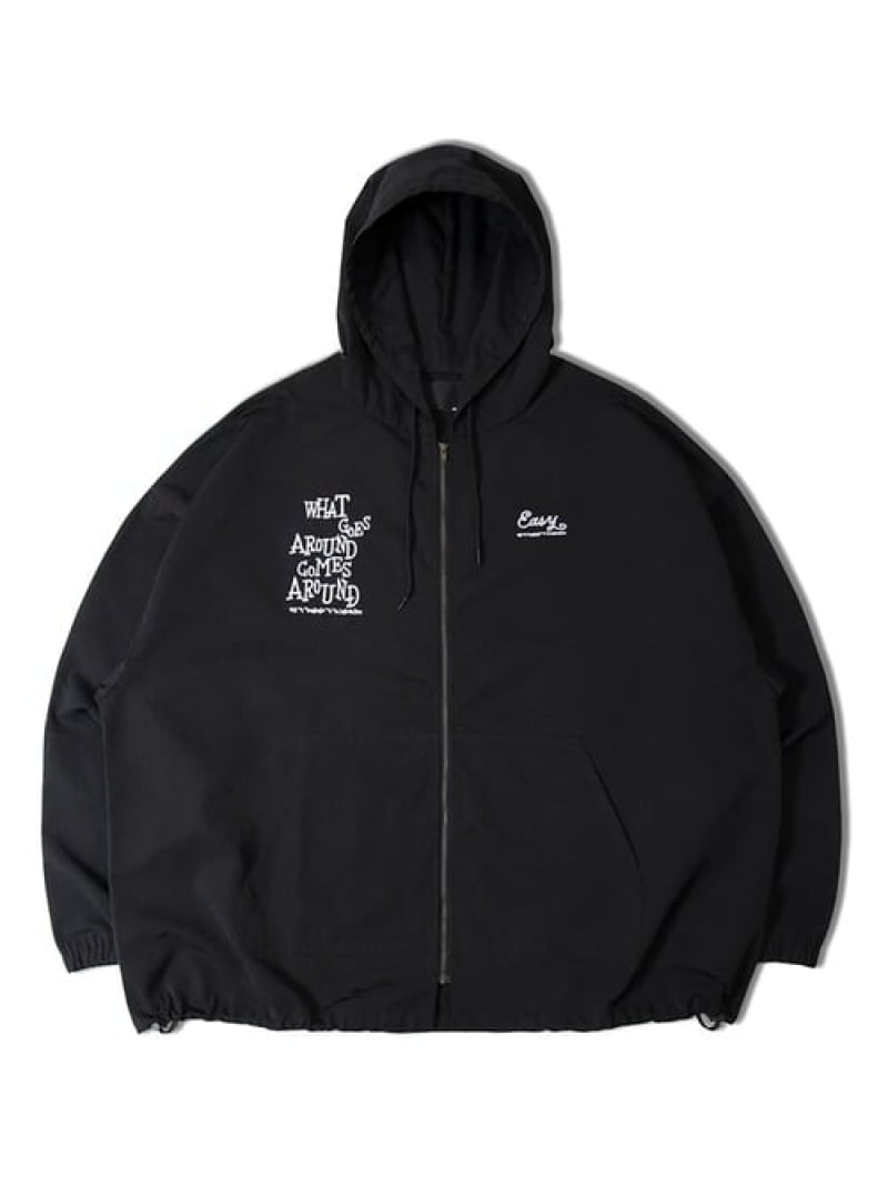 Rakuten - 【SALE／50%OFF】JE-LOGO ZIP JKT(MENS) JACKROSE ジャックローズ ジャケット・アウター ブルゾン・ジャンパー ブラック【RBA_E】【送料無料】[Rakuten Fashion]