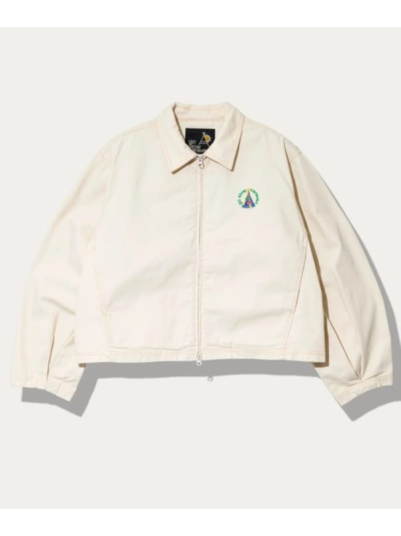 Rakuten - キャンバスタックミドルコーチジャケット (WOMENS) go slow caravan ゴースローキャラバン ジャケット・アウター ブルゾン・ジャンパー ブラック ブルー ベージュ【送料無料】[Rakuten Fashion]