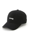 スラッシャー THRASHER/THRASHER MAG LOGO ヘリンボーンコットン 6P CAP THRASHER ジャックローズ 帽子 キャップ ブラック ベージュ ホワイト【送料無料】[Rakuten Fashion]