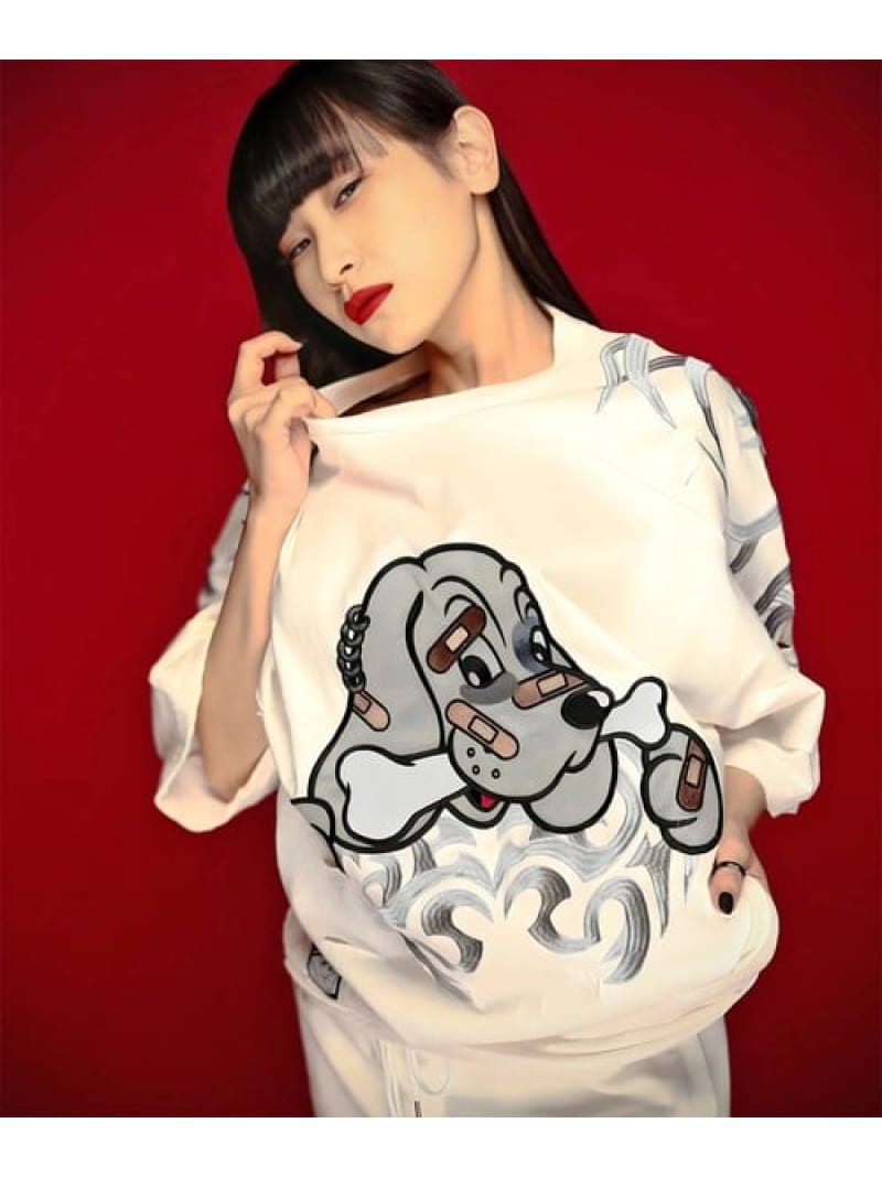 Rakuten - 【SALE／30%OFF】【GALFY×GALLIS ADDICTION】ぼろぼろとらいばりゅ半袖Tee(MENS) GALLIS ADDICTION ジャックローズ トップス カットソー・Tシャツ グレー ホワイト【RBA_E】【送料無料】[Rakuten Fashion]