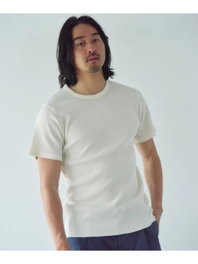 Rakuten - JE-サーマル/ピグメント クルーネック SSTEE(MENS) JACKROSE ジャックローズ トップス カットソー・Tシャツ ブラック ホワイト【送料無料】[Rakuten Fashion]