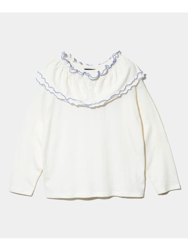 Rakuten - 【SALE／30%OFF】Figgle/フィグル シャーリングマルチWAYロンTEE (WOMENS) GSC WOMENS SELECT ゴースローキャラバン トップス カットソー・Tシャツ ホワイト【RBA_E】【送料無料】[Rakuten Fashion]
