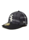 NEW ERA/ニューエラ LP59FIFTY MLB Ombre Check NEW ERA ゴースローキャラバン 帽子 キャップ ネイビー ブルー ブラウン...
