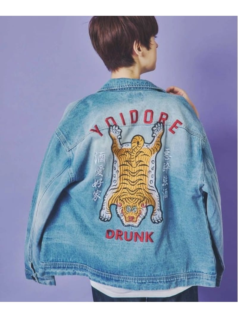 Rakuten - YOIDORE/酔いどれ チベタン デニムジャケット(MENS) SELECT BRANDS ジャックローズ ジャケット・アウター ブルゾン・ジャンパー ブルー【送料無料】[Rakuten Fashion]