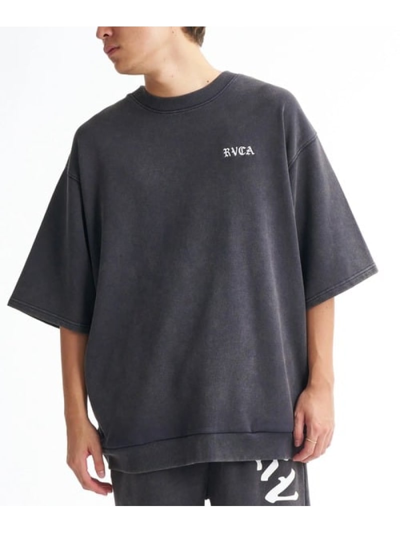 RVCA/ルーカ BACK SIDE ARCH IRON SS Tシャツ(MENS) SELECT BRANDS ジャックローズ トップス カットソー・Tシャツ グレー ブラック