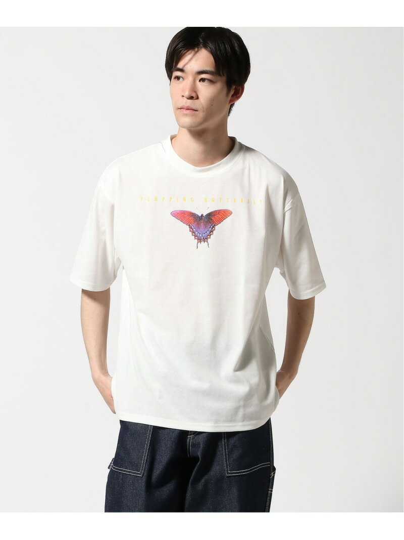 CORISCO/ M コンチュウガラTシャツ CORISCO サンコーバザール トップス カットソー・Tシャツ ホワイト ブラック[Rakuten Fashion]