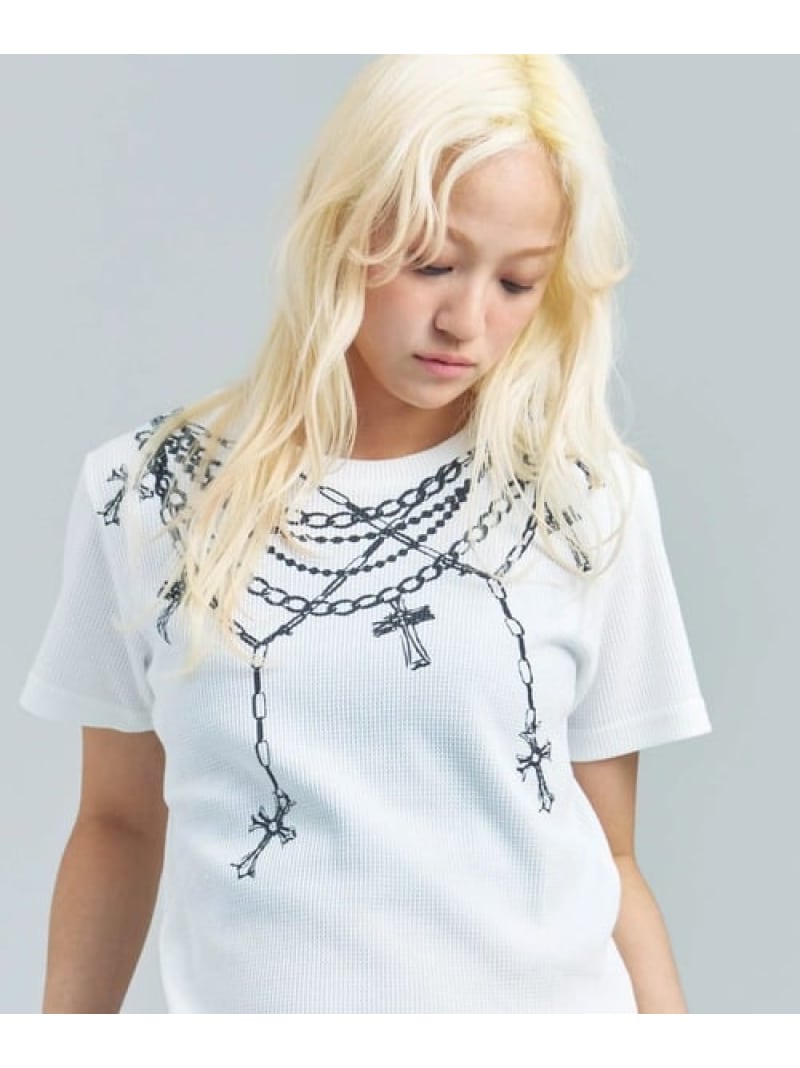 Rakuten - GA Thermal Graphic Fit SS Tee(MENS) GALLIS ADDICTION ジャックローズ トップス カットソー・Tシャツ ホワイト ブラック【送料無料】[Rakuten Fashion]
