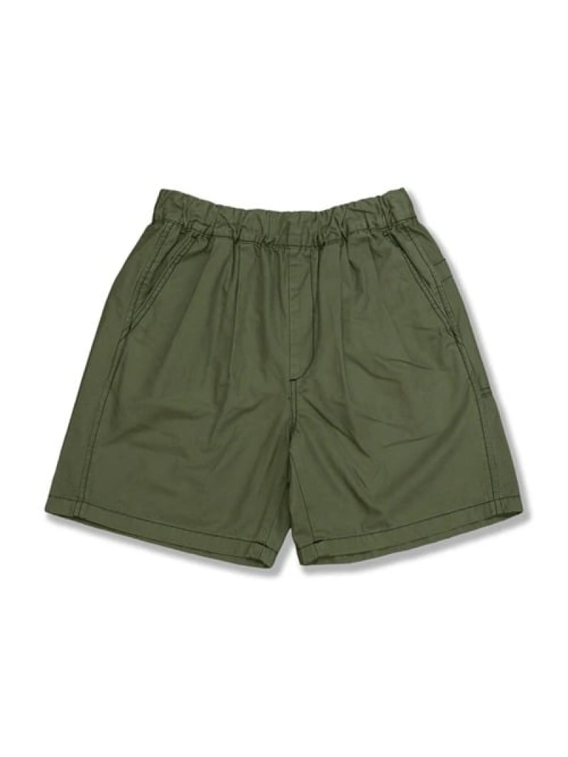 Rakuten - UNIVERSAL OVERALL/ユニバーサルオーバーオール CHILLPAN TAPERED SHORTS(MENS) SELECT BRANDS ジャックローズ パンツ その他のパンツ ブルー カーキグリーン ネイビー パープル【送料無料】[Rakuten Fashion]