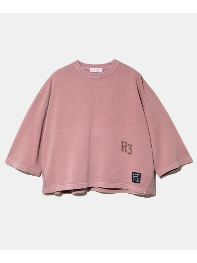 Rakuten - GENTIL/ジャンティー 切替クロップド袖BIG PO (WOMENS) GSC WOMENS SELECT ゴースローキャラバン トップス カットソー・Tシャツ ピンク グリーン【送料無料】[Rakuten Fashion]