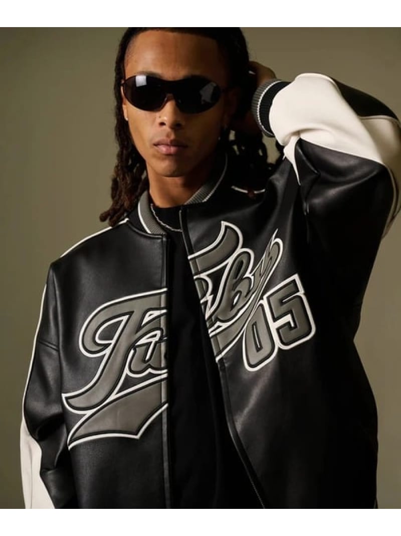 楽天SANKO BAZAARFUBU/フブ Faux Leather Game Jacket（MENS） SELECT BRANDS ジャックローズ ジャケット・アウター その他のジャケット・アウター グレー【送料無料】[Rakuten Fashion]