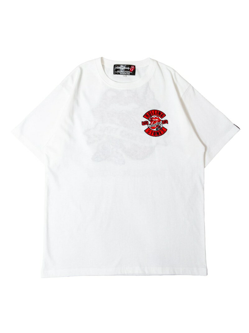 【SALE／30%OFF】【THE ROLLING STONES×JACKROSE】 SAGARA TATTOO YOU SS TEE(MENS) The Rolling Stones ジャックローズ トップス カットソー・Tシャツ ブラック ホワイト【RBA_E】【送料無料】[Rakuten Fashion]