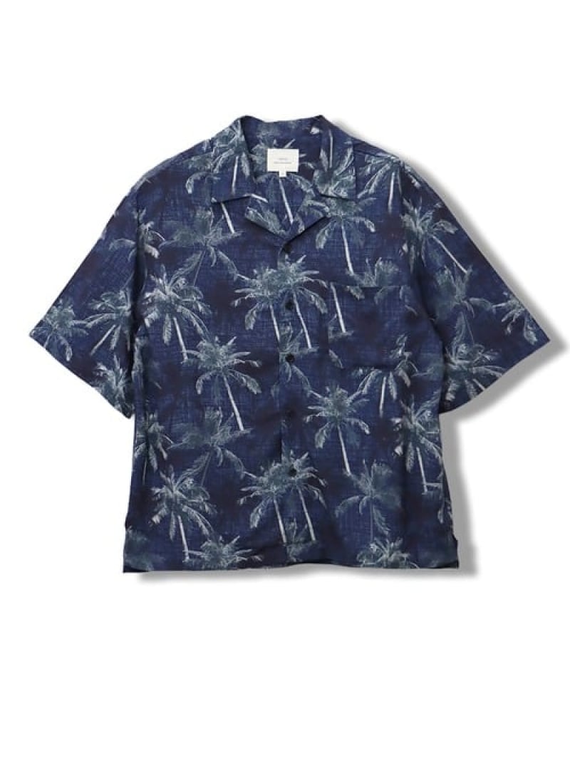 Rakuten - CORISCOレーヨン総柄半袖オープンシャツ(MENS/WOMENS) CORISCO サンコーバザール トップス シャツ・ブラウス[Rakuten Fashion]
