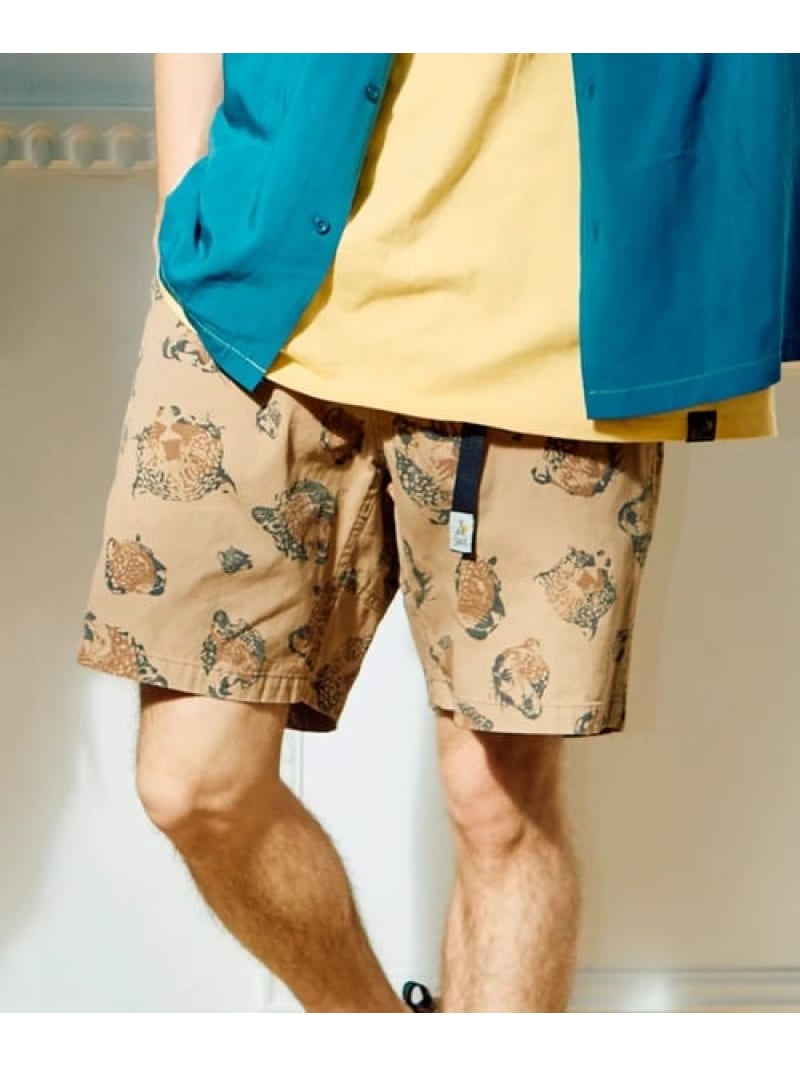 Rakuten - 【SALE／10%OFF】キャンバス総柄プリントイージーショーツ (MENS) go slow caravan ゴースローキャラバン パンツ その他のパンツ【RBA_E】【送料無料】[Rakuten Fashion]