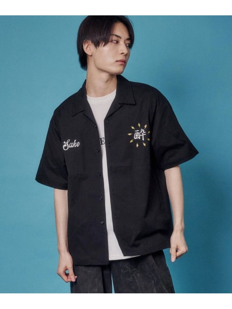 YOIDORE/酔いどれ KAMINARISAMA SS シャツ(MENS) SELECT BRANDS ジャックローズ トップス シャツ・ブラウス ブラック