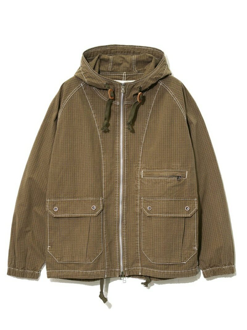 【SALE／50%OFF】AOZORA BLUE HEAVEN/(M)750107 リップ製品染め ZIPパーカー AOZORA BLUE HEAVEN ゴースローキャラバン ジャケット・アウター その他のジャケット・アウター ネイビー カーキグリーン【RBA_E】【送料無料】[Rakuten Fashion]