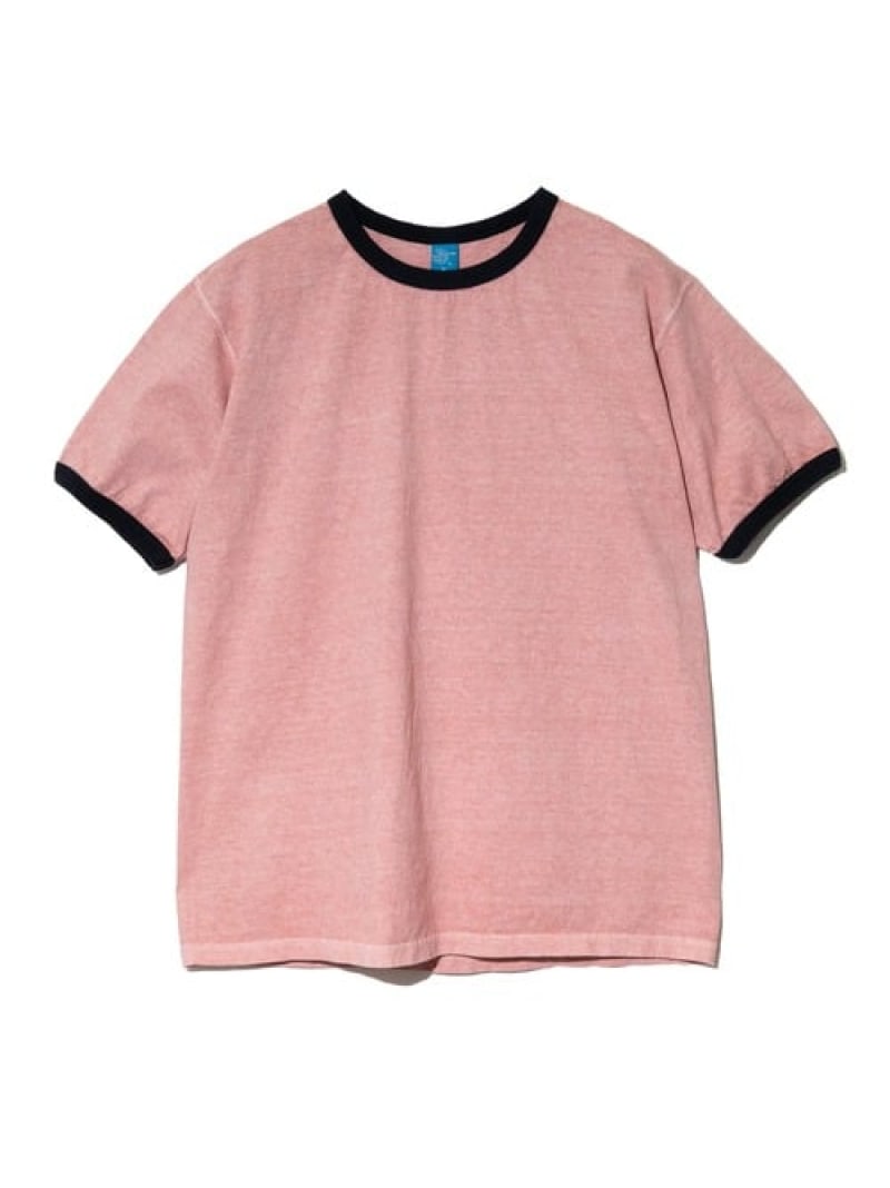 Rakuten - GOOD ON/グッドオン BLACK RINGER SS TEE (MENS) Good On ゴースローキャラバン トップス カットソー・Tシャツ ブルー ピンク【送料無料】[Rakuten Fashion]