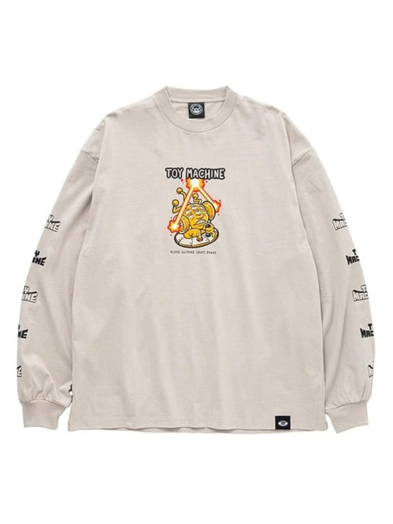 Rakuten - TOY MACHINE/トイマシーン HEAVY WEIGHT LIVING TOY TRANSMISSIONATOR BIG LST(MENS) SELECT BRANDS ジャックローズ トップス カットソー・Tシャツ ブラック【送料無料】[Rakuten Fashion]