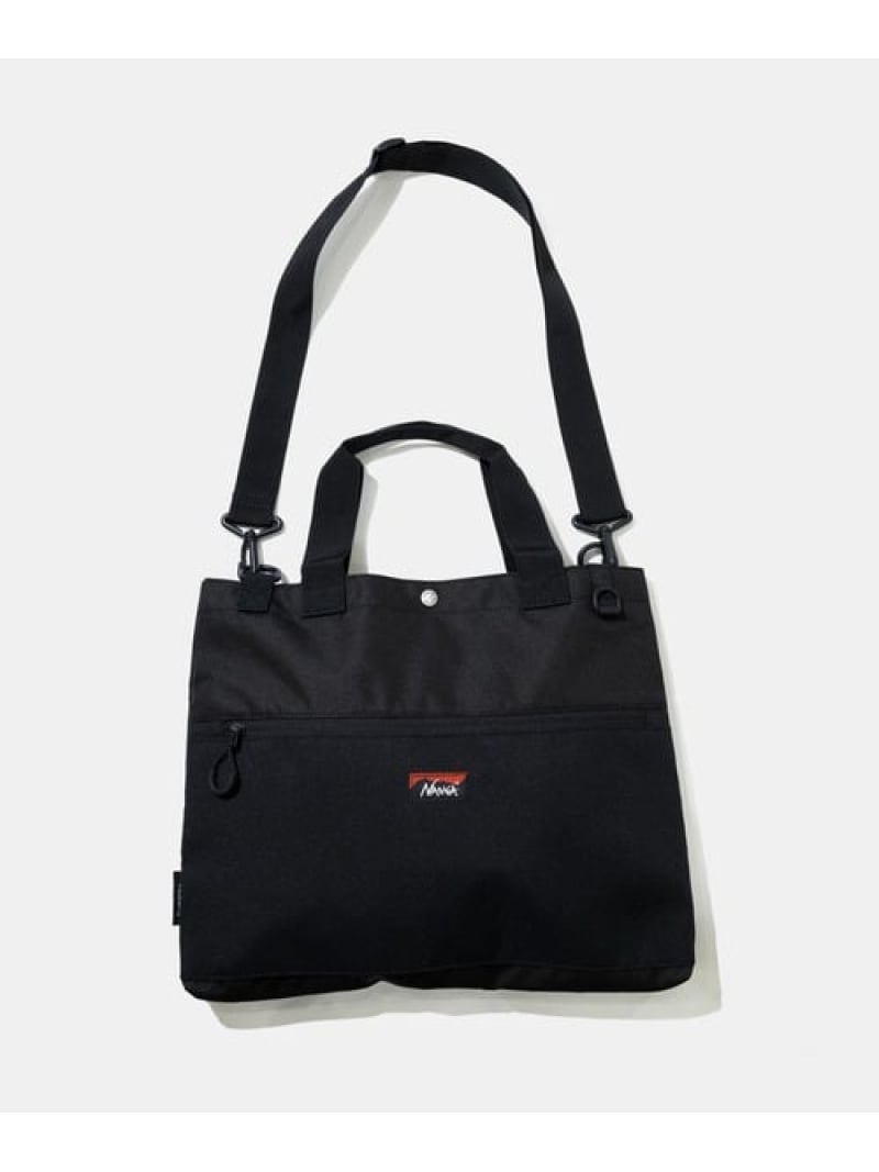 NANGA/ナンガ MAGIC FLASH Jr.TOTE BAG GSC MENS SELECT ゴースローキャラバン バッグ トートバッグ ブラック【送料無料】[Rakuten Fashion]