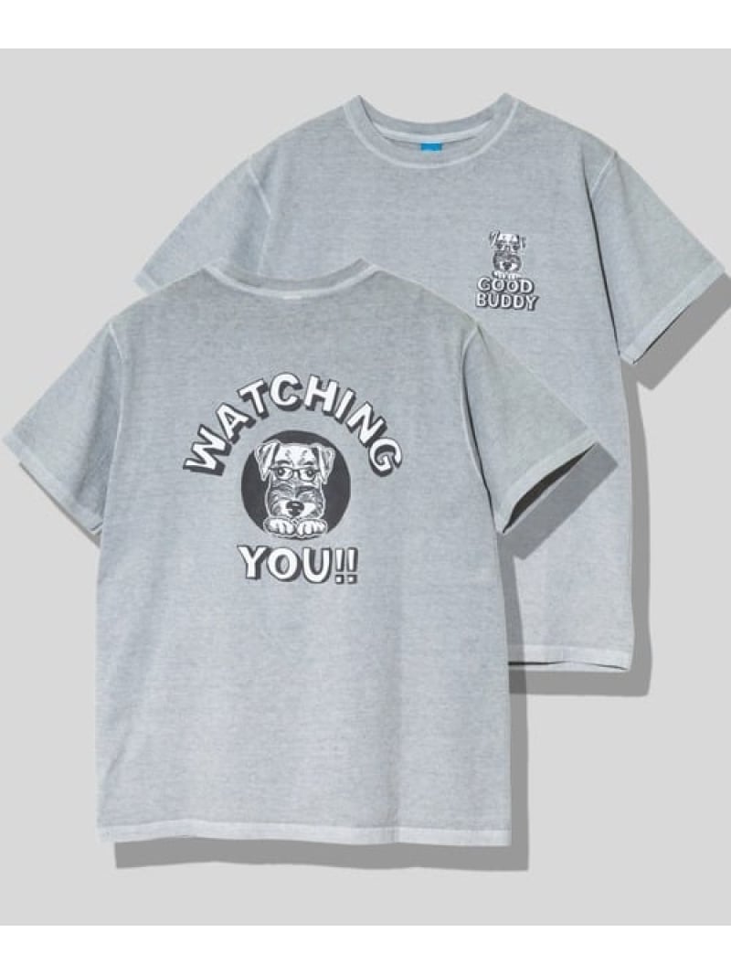 GOOD ON/グッドオン WATCHING YOU S/S TEE (MENS) Good On ゴースローキャラバン トップス カットソー・Tシャツ