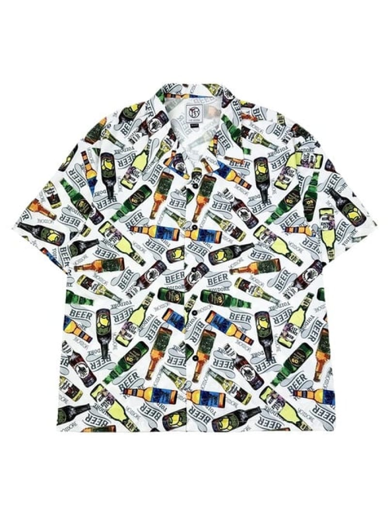 YOIDORE/酔いどれ 酒S/Sアロハシャツ(MENS) SELECT BRANDS ジャックローズ トップス シャツ・ブラウス ホワイト ブラック【送料無料】[..