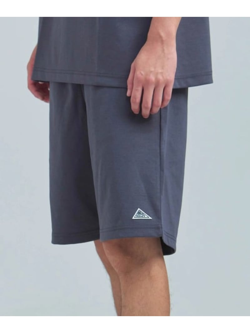 Rakuten - KELTY/ケルティ WAPPEN LOGO PONTE SHORTS(MENS) SELECT BRANDS ジャックローズ パンツ その他のパンツ グレー ブラック【送料無料】[Rakuten Fashion]