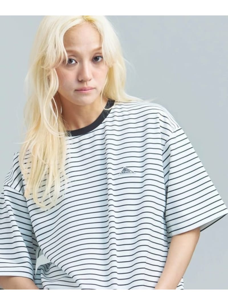 Rakuten - KELTY/ケルティ WAPPEN LOGO BORDER S/S T-SHIRT(MENS) SELECT BRANDS ジャックローズ トップス カットソー・Tシャツ ホワイト ブラック【送料無料】[Rakuten Fashion]
