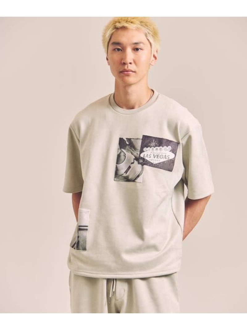 Rakuten - 【SALE／30%OFF】GA SUEDE RANDOM-PHOTO SS TEE *セットアップ対応(MENS) GALLIS ADDICTION ジャックローズ トップス カットソー・Tシャツ ブラック【RBA_E】【送料無料】[Rakuten Fashion]