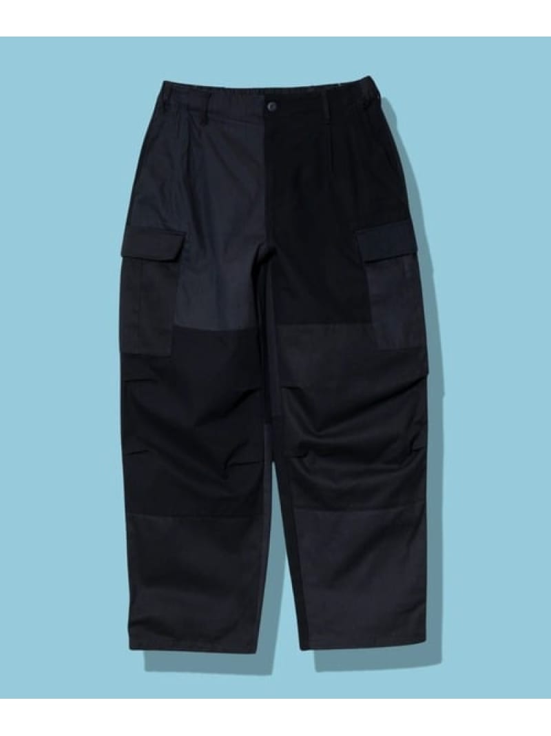 Rakuten - BAYCANT/ベイカント 3素材カーゴパンツ 2 (MENS) GSC MENS SELECT ゴースローキャラバン パンツ その他のパンツ カーキグリーン ブラック【送料無料】[Rakuten Fashion]