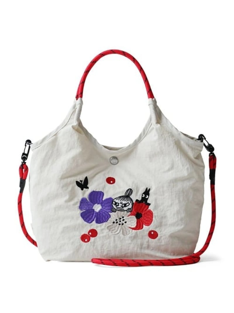 MOOMIN/ムーミン ナイロン エンブロイ2WAYショルダー GSC GOODS & SHOES SELECT ゴースローキャラバン ..