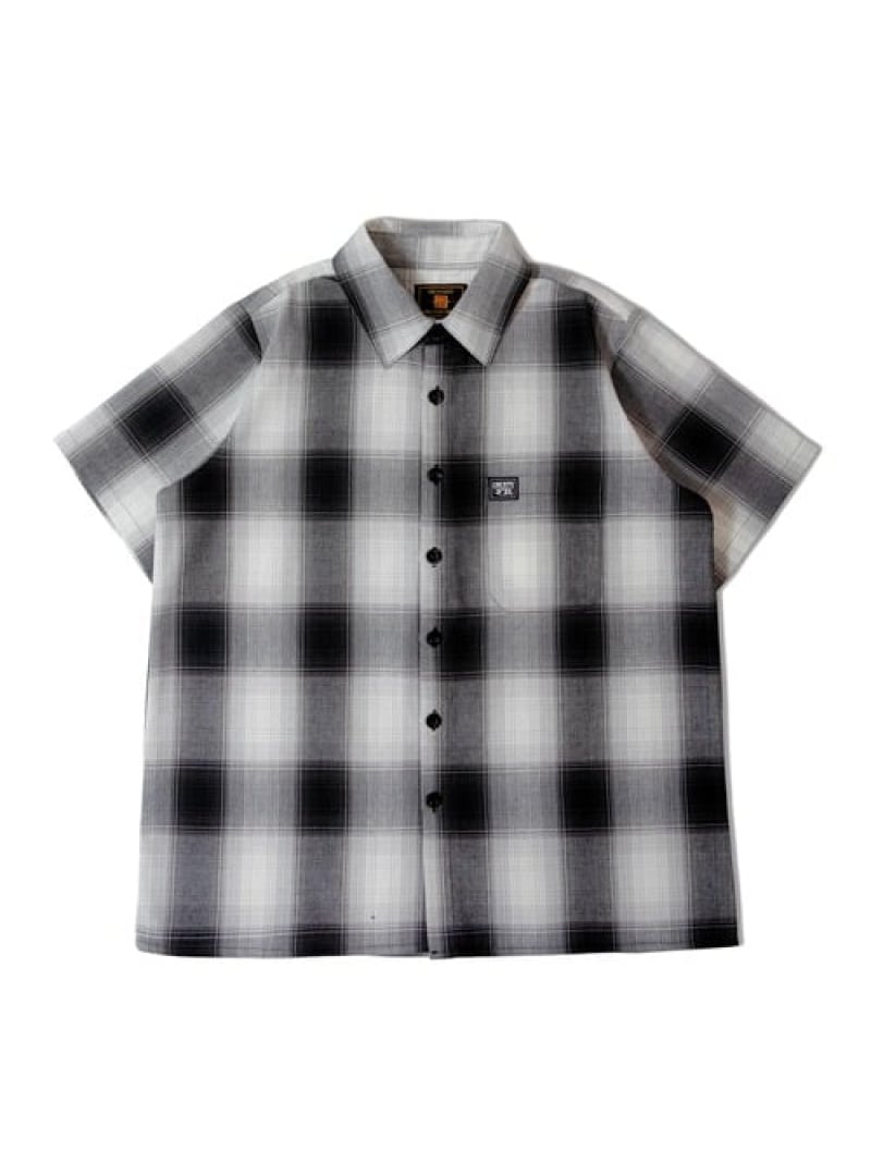 Rakuten - FB County/フリスコ・ベン・カウンティー Checker SS Shirt(MENS) SELECT BRANDS ジャックローズ トップス シャツ・ブラウス ホワイト ブラック ブラウン【送料無料】[Rakuten Fashion]