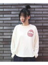 【SALE/30%OFF】libi se mi to/リビ セ ミ ト 配色恐竜スウェット (WOMENS) GSC WOMENS SELECT ゴースローキャ...