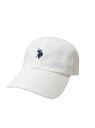 U.S. Polo Assn./ユーエスポロアッスン ツイルローキャップ SELECT BRANDS ジャックローズ 帽子 キャップ ネイビー ホワイト ブラッ...