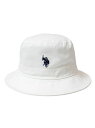 U.S. Polo Assn./ユーエスポロアッスン ツイルバケットハット SELECT BRANDS ジャックローズ 帽子 ハット ブラック ベージュ ネイビ...