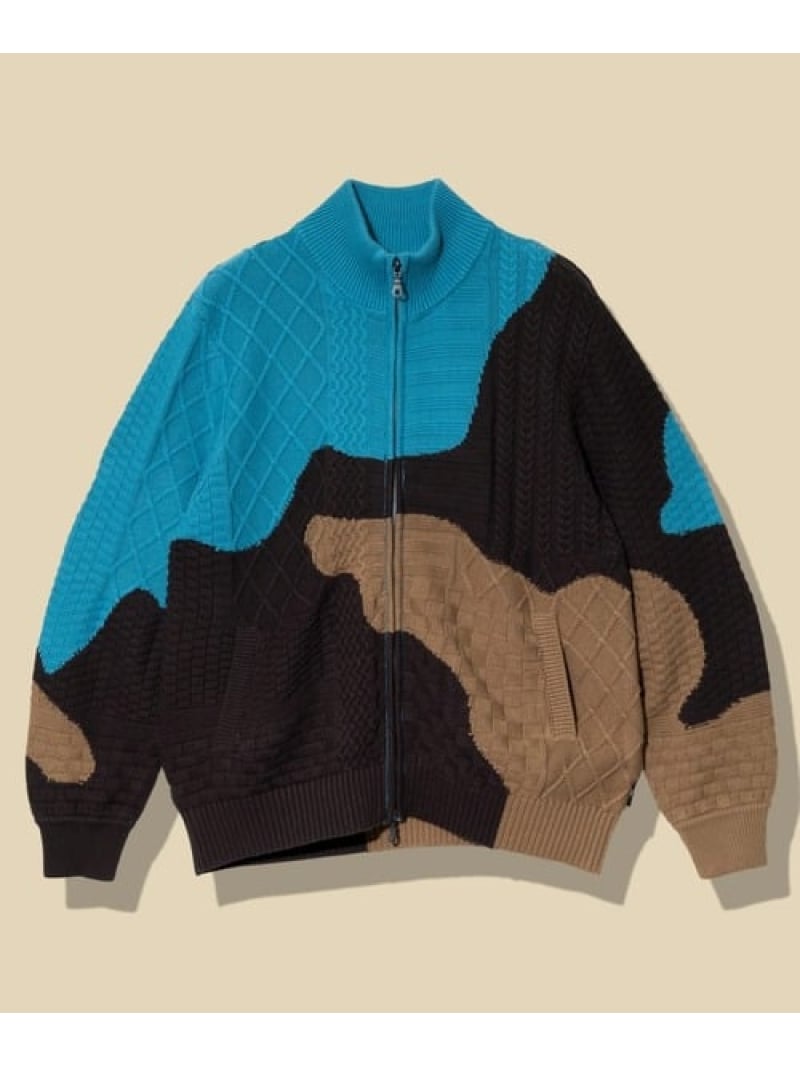 Rakuten - 【SALE／40%OFF】CRAZY MIX 編みコットンドライバーズニット (MENS) go slow caravan ゴースローキャラバン トップス カーディガン【RBA_E】【送料無料】[Rakuten Fashion]