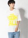 【SALE／30%OFF】go slow caravan/(M)USA/C YES! HIGHBALL B GO SLOW CARAVAN ゴースローキャラバン トップス カットソー・Tシャツ ホワイト オレンジ【RBA_E】[Rakuten Fashion]