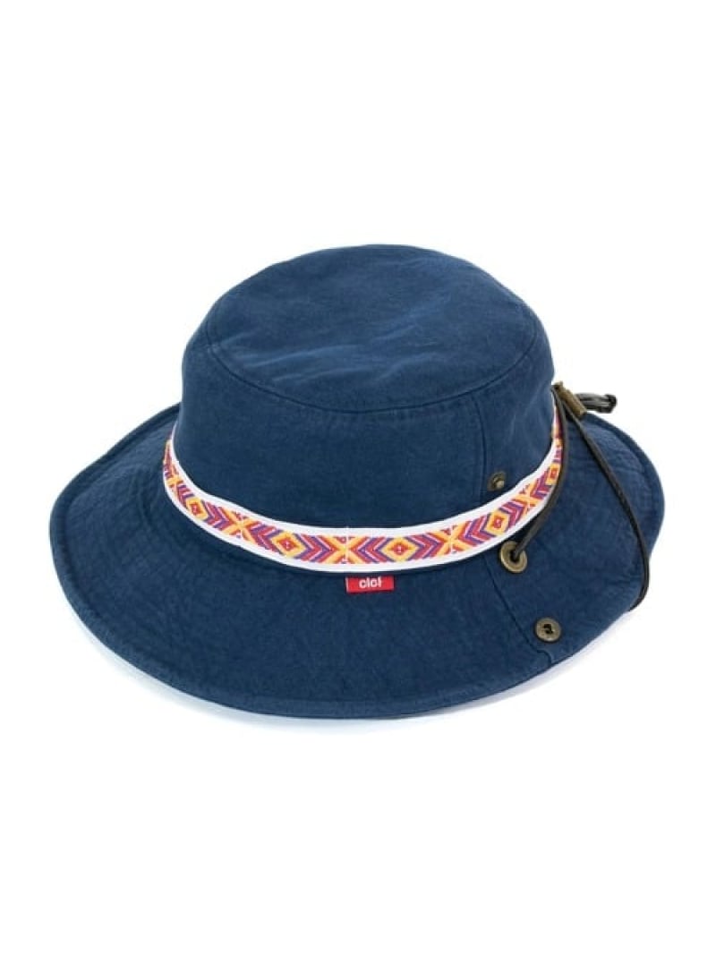 SANKO BAZAARの【SALE／30%OFF】CLEF/クレ KIDS ADV.HAT MEX (KIDS) clef ゴースローキャラバン 帽子 ハット カーキグリーン ブラック ブルー ピンク ネイビー【RBA_E】[Rakuten Fashion]｜アングル3
