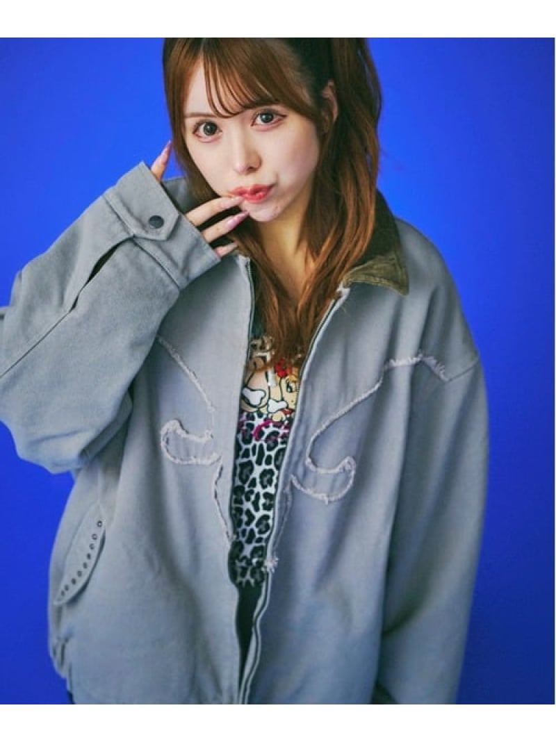 GALFY/ガルフィー 百合の紋紋カバーオール(MENS) SELECT BRANDS ジャックローズ ジャケット・アウター ブルゾン・ジャンパー ブラック カーキグリーン グレー【送料無料】[Rakuten Fashion]