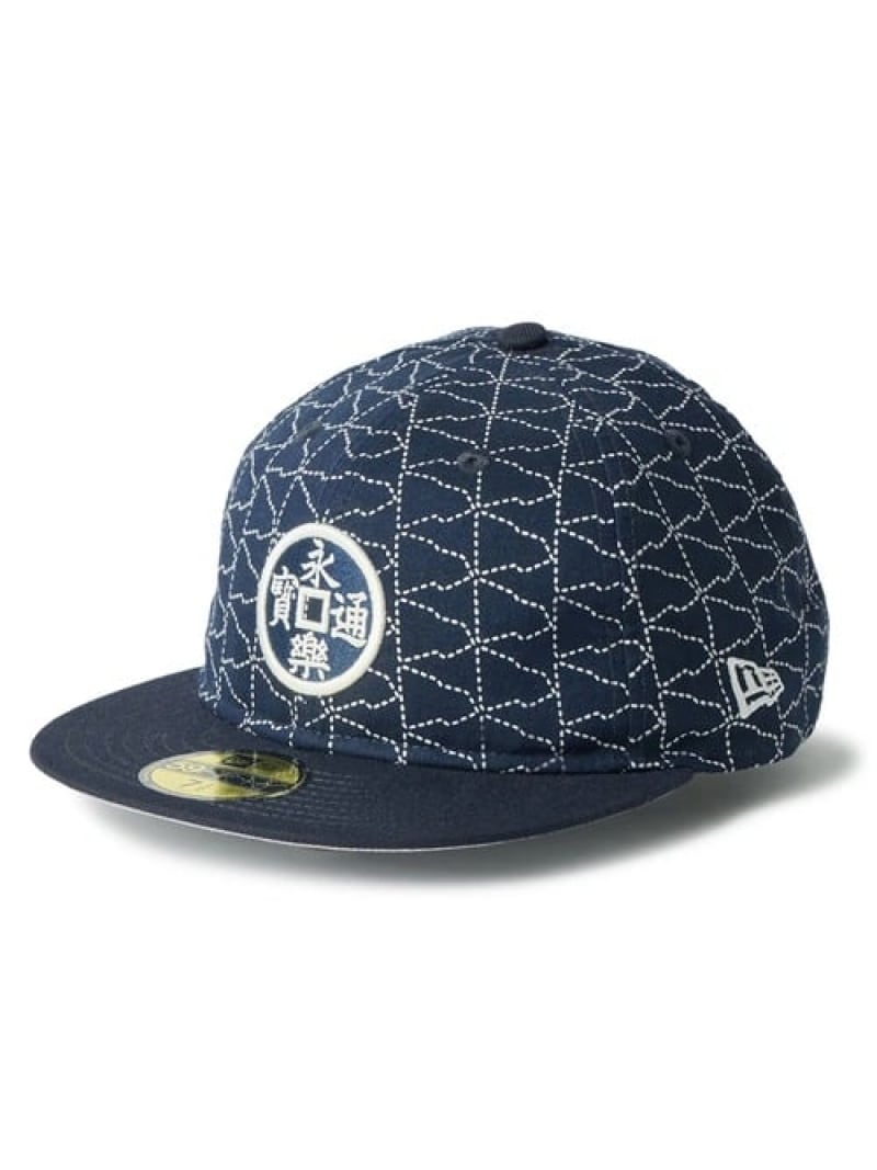 NEW ERA/ニューエラ 5950SB EIRAKUYA NEW ERA ゴースローキャラバン 帽子 キャップ ネイビー