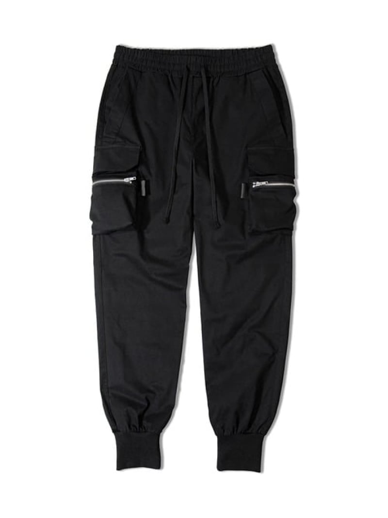Rakuten - 【SALE／40%OFF】GA CARGO JOG PANTS(MENS) GALLIS ADDICTION ジャックローズ パンツ その他のパンツ ブラック ベージュ カーキグリーン【RBA_E】【送料無料】[Rakuten Fashion]