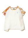 【SALE/30%OFF】総柄切替ポンチョTEE (WOMENS) go slow caravan ゴースローキャラバン トップス パーカー・フーディー ネイビ...