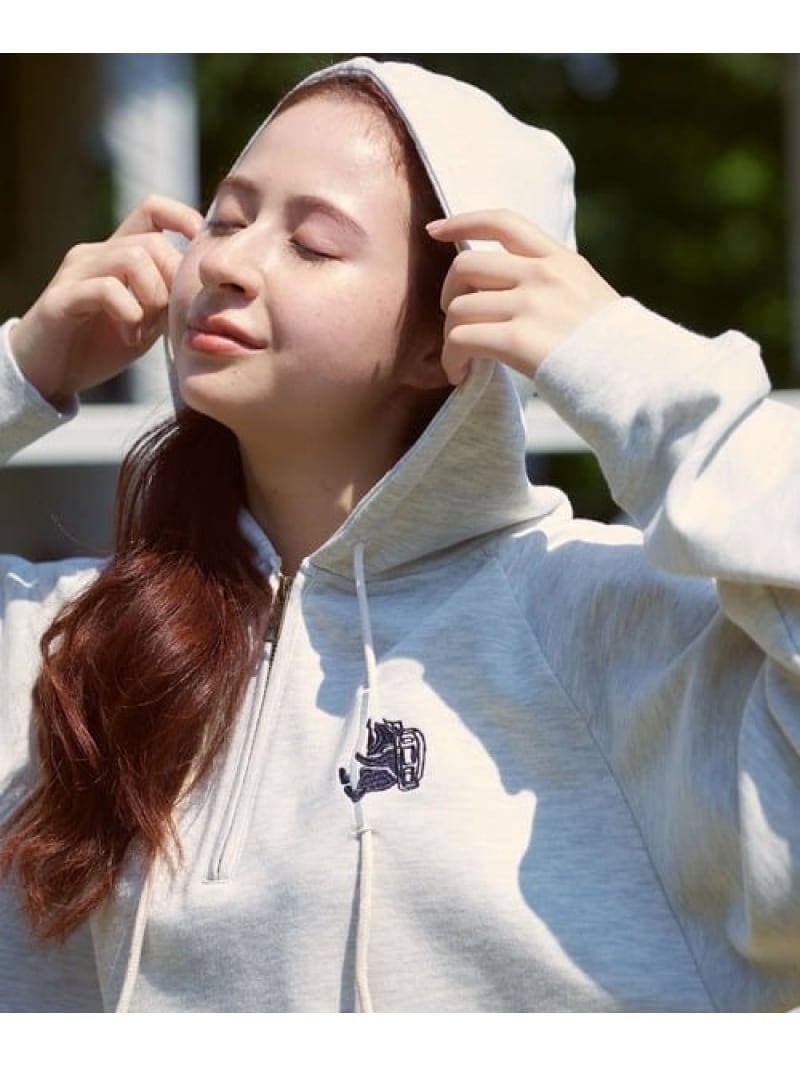 COBMASTER/コブマスター ギミック刺繍 裏毛ハーフジッププルPK (MENS) COBMASTER ゴースローキャラバン トップス スウェット・トレーナー パープル ブラック【送料無料】[Rakuten Fashion]のサムネイル