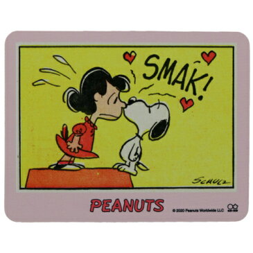 サンスター スヌーピー PEANUTS 限定 マウスパッド AMERICANデザイン LOVE