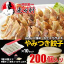 餃子 国産【 岡田屋餃子 生餃子 200個入り 約20人前 】ぎょうざの通販 全国配送 こだわり 当店人気のギョウザ200個入り 専門店から直送【冷凍配送】パーティー、ギフト、お土産、御中元、敬老の日のプレゼントにも♪　★送料無料