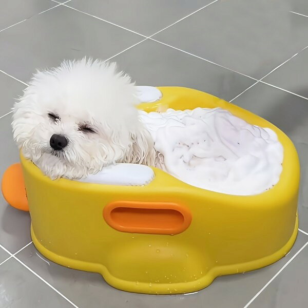 ペットフレンドリー | 犬用バスチブ、吊りやすい、小型から中型の犬に最適 、犬 猫...
