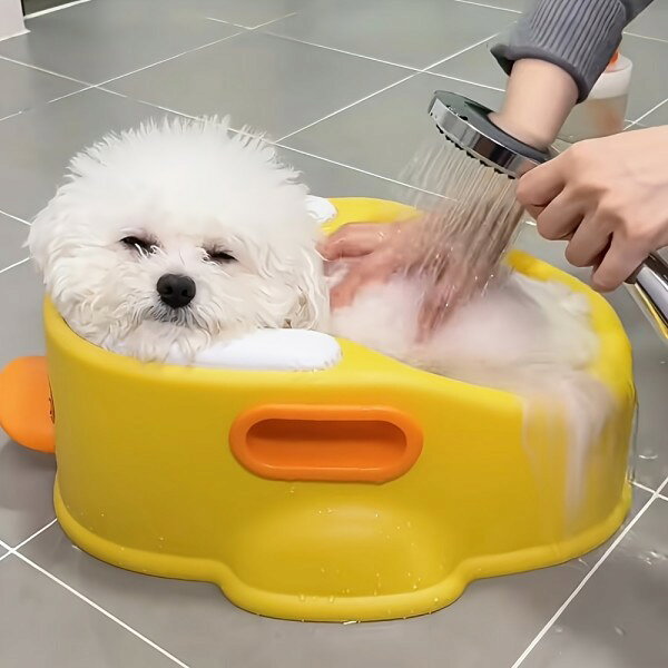 ペットフレンドリー | 犬用バスチブ、吊りやすい、小型から中型の犬に最適 、犬 猫...