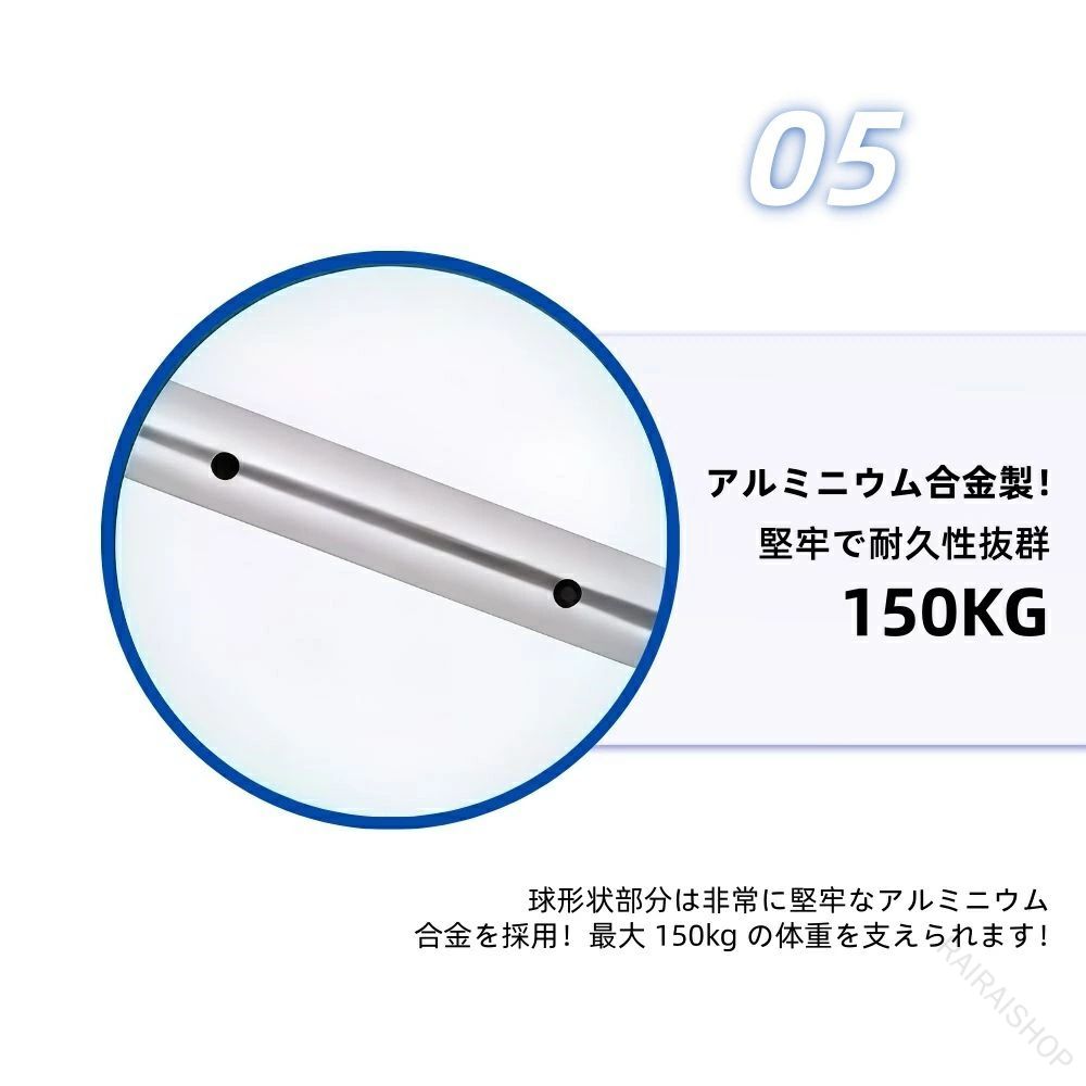 ポータブル折りたたみチェア ドアチェア 一本足椅子 コンパクトチェア キャンプチェア アウトドア インドア 耐荷重15 持ち歩き可能 高さ調整可能 スタンディングチェア sankoshoukai-10052406 サンコー商会 サンプル画像2