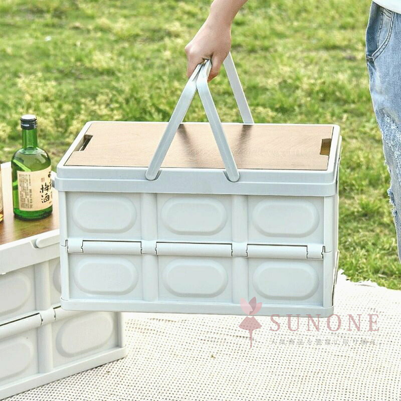 折りたたみコンテナ 55L かわいい 30L ローリングストック 収納箱 ナチュラル 収納...